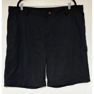PING Bradley 10" Men’s Black Flat Front Golf Shorts Size 42